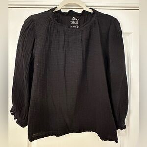 Velvet by Graham & Spencer Black Blouse